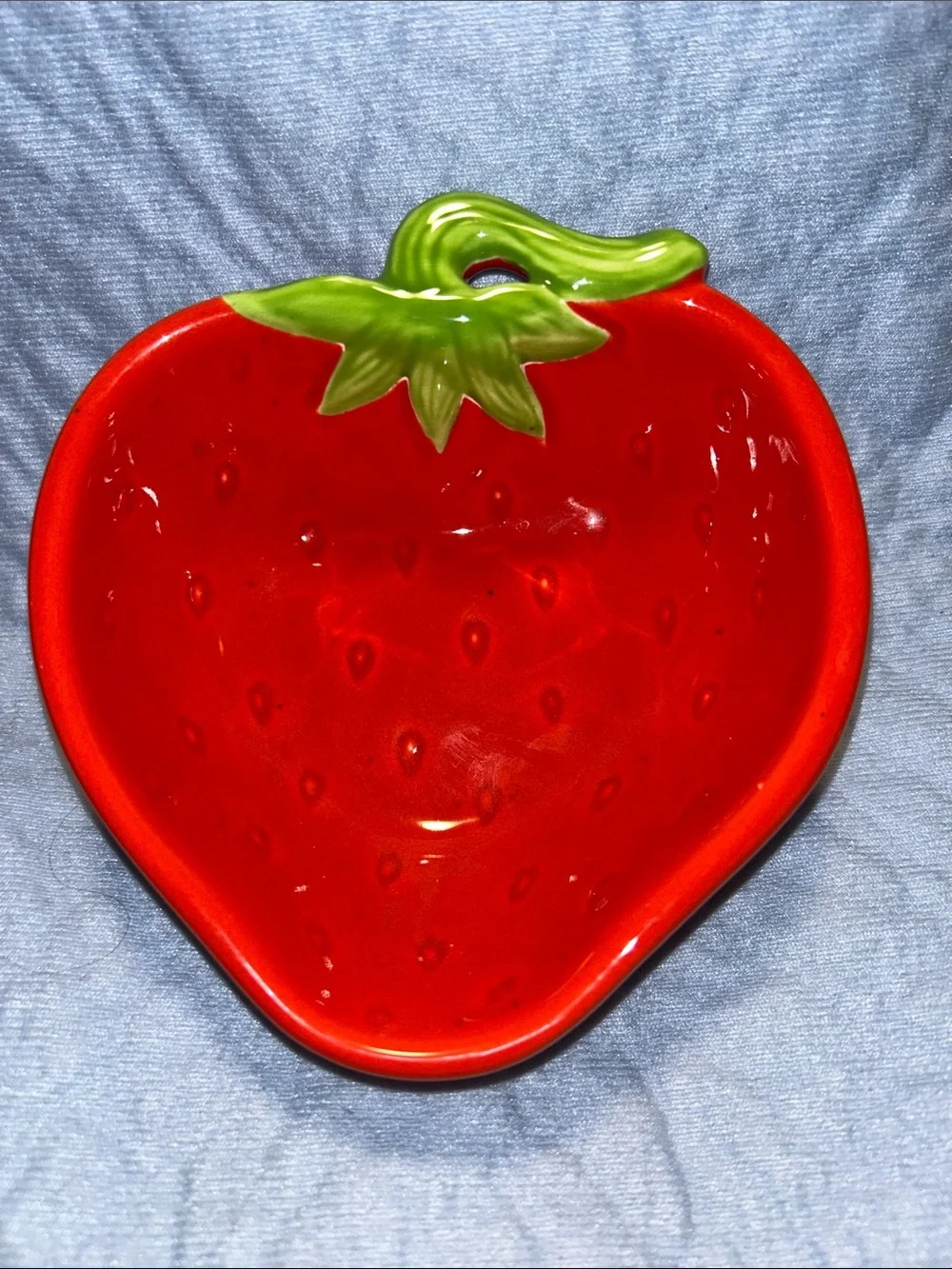 Pier 1 Wild Strawberry Shape Bowl Set Cottagecore Bowls Retro Summer Vibes